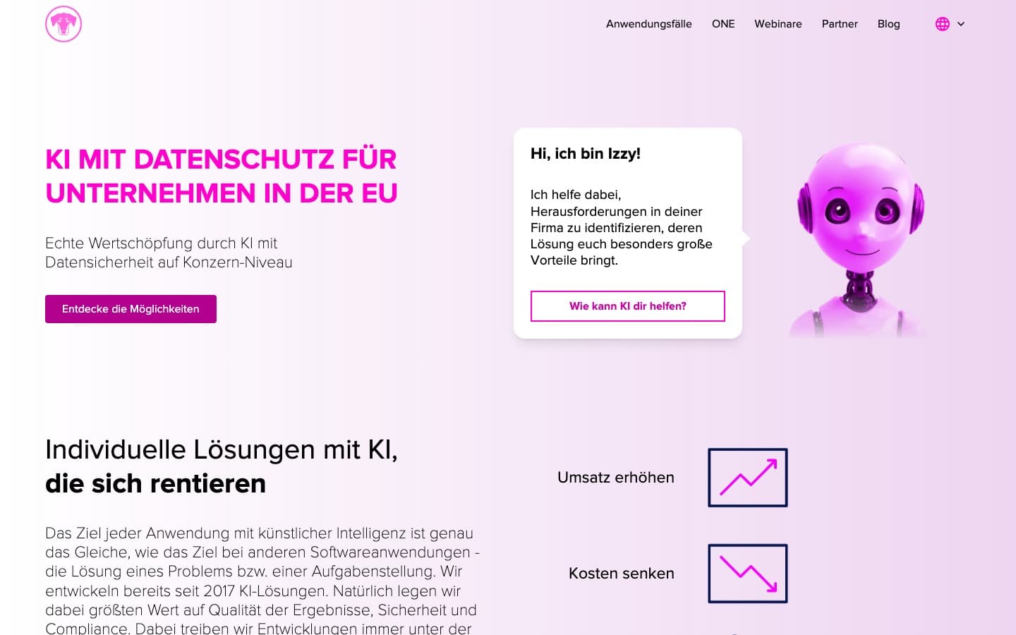 izz.ai Vorschau